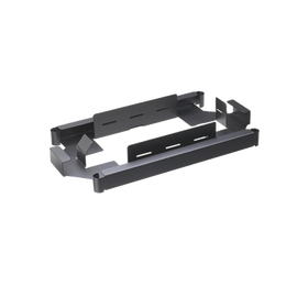 Soporte Para Apilar de 1 a 4 Charolas de Empalme FST24S, Compatible con Paneles FMT y FMD, Color Negro
