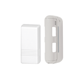 Detector de movimiento inalámbrico de doble cobertura, ideal para lugares angostos, fachadas o generar bardas virtuales hasta 24 metros / Incluye Transmisor 5816 para paneles Honeywell