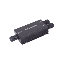 Extensor PoE/ 100 Metros / Intemperie (IP66) / 60 Watts / 1 puerto @ 2 salidas a 30 W  / No requiere fuente de alimentación adicional