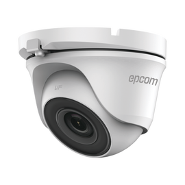 Turret TURBOHD 5 Megapíxel / 85° de Visión / Lente 2.8 mm / Exterior IP66 / IR EXIR 20 mts / TVI-AHD-CVI-CVBS
