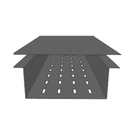 Tapa para fondo perforado de 4