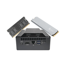 Kit Estación de Trabajo Básica / Core i3 / RAM 4GB / SSD 256GB