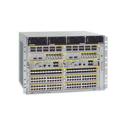 Switch Blade x8112 Chasis de Rack P/12 Slots, Incluye 1 Año de Net.Cover PREFERED