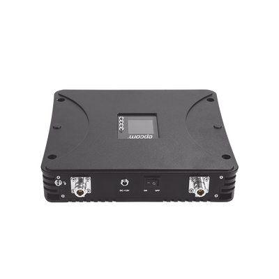 Amplificador de Señal Celular 5G, 4G, 3G, VoLTE y Voz convencional. Funciona con Todos los Operadores. Soporta Múltiples Dispositivos y Tecnologías. Hasta 1200 metros cuadrados de Cobertura
