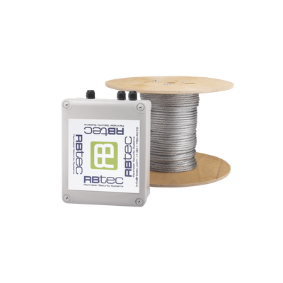 Kit de Cable Sensor Perimetral IRONCLAD para Cercas Ciclónicas / 152 METROS / 1 ZONA / Sin Falsas Alarmas por Viento / TODO Incluido/TARJETA LPU400/ Calibración por Software