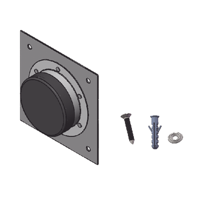 Placa Pasamuros Con Capacidad de Una Bota de 4