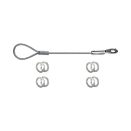 Kit de cable de proteccion anticaida para camaras antiexplosion wisenet