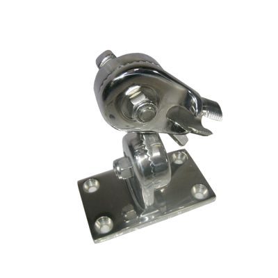 Montaje rotativo de acero inoxidable para uso pesado de 4 posiciones, rosca estándar de 1