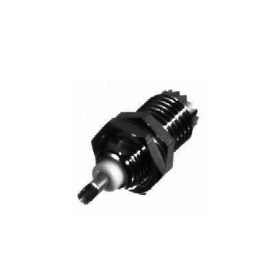 Conector Mini-UHF Hembra de Montaje Frontal, Niquel, Oro, Teflón.