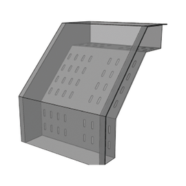 Tapa vertical exterior para fondo perforado de 6