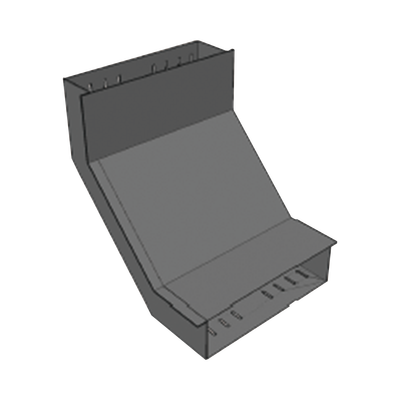 Tapa vertical interior para fondo solido perforado de 4