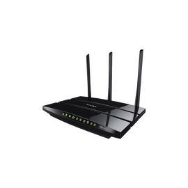 Router inalámbrico AC 1200 doble banda 1 puerto WAN 10/100/1000 Mbps Y  4 puertos LAN 10/100/1000 Mbps, 1 puerto USB 2.0