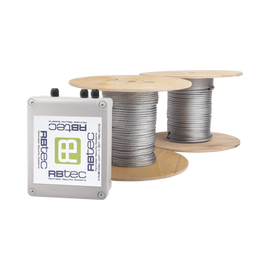 Kit de Cable Sensor Perimetral para Cerca Ciclonicas IRONCLAD / 610 METROS DE PROTECCION / 2 ZONAS; 305 METROS POR ZONA / Sin Falsas Alarmas por Viento / TODO Incluido/ TARJETA LPU400/ Calibración por Software