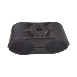 Sujetador de doble click para cable coaxial de 1 1/4