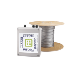 Kit de Cable Sensor Para Cercas Ciclónicas IRONCLAD / 305 METROS / 1 ZONA / Sin Falsas Alarmas por Viento / TODO Incluido/TARJETA LPU400/ Calibración por Software