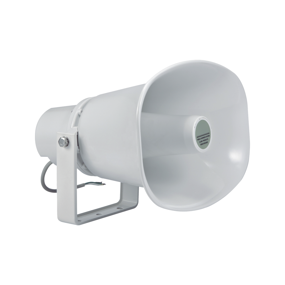 Altavoz para Exterior, 15W-30W, 100V, IP66, Material ABS, Bracket de Metal