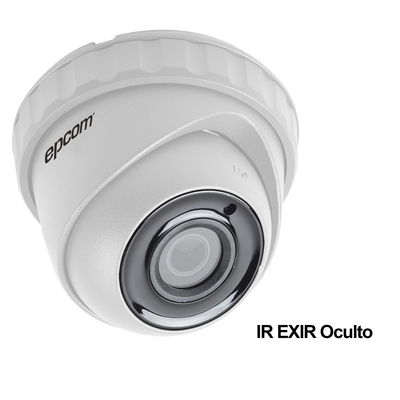 Eyeball TURBOHD 1080p / METÁLICA / Gran Angular 103º / Lente 2.8 mm / IR Inteligente 20 mts / Exterior IP66