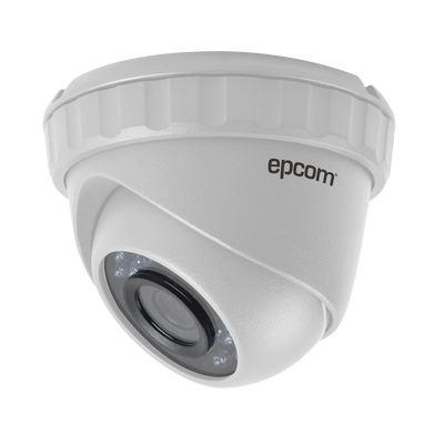 Eyeball TURBOHD 720p / METALICA / Híbrida / Gran Angular 92° / Lente 2.8 mm / IR Inteligente 20 mts / Exterior IP66