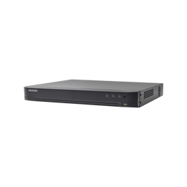 DVR 4 Megapixel / 16 Canales TURBOHD + 8 Canales IP / 1 Bahías de Disco Duro / 16 Canales de Audio / Salida de Vídeo en 4K