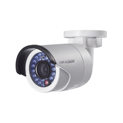 Mini Bala IP 2 Megapixel / WDR 120dB / 30 mts IR inteligente / IP67 / H.264+ / Hik-Connect P2P / ONVIF / PoE / Cruce de linea / Intrusión de área
