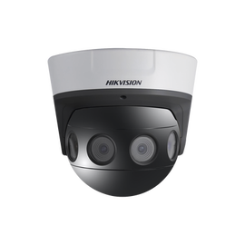 PanoVu Series / Vista Panorámica 180º / 4 Lentes 4 mm / 8 Megapixel en Total / DARKFIGHTER / IP67 / PoE+ / dWDR
