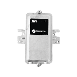 Protector PoE Metálico Individual Para Exterior Contra Descargas Atmosféricas Con Puertos RJ45 10/100 Mbps