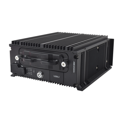 NVR Móvil de 8 Canales de 2 Megapixel / 8 Puertos PoE / 2 Bahías de Disco Duro de 2 TB / Soporta GPS