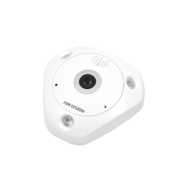Fisheye 6 Megapixel / 180° / 360° / Interior / 15 mts IR / dWDR / Heat Map / Múltiples vistas / PoE / PTZ Digital