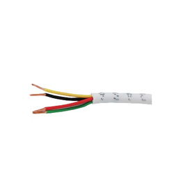 ( Venta por metro ) 4 x 22 AWG, Blanco, tipo CM/CL2, uso INTERIOR, para aplicaciones de alarma y automatización ( Venta por metro ) 4 x 22 AWG, Blanco, tipo CM/CL2, uso INTERIOR, para aplicaciones de alarma y automatización