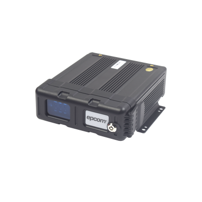 DVR móvil híbrido de 4 canales de super alta resolución WD1 + 1 canal de 1MP grabación en tarjetas Micro SDXC hasta 128GB