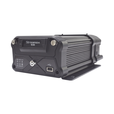 MDVR móvil híbrido, especial para adaptar dos sensores de conteo de personas, soporta 6 canales AHD hasta 2MP + 2 canales IP