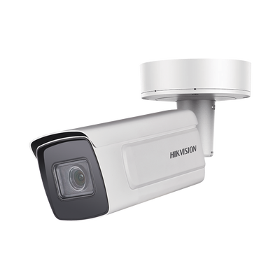 (Reconocimiento de Marca, Modelo, Color, Placa) Bala IP 4 Megapixel / Lente Mot. 8 a 32 mm / ANPR / Reconocimiento y Captura de Placas Vehiculares / WDR 140 dB / IP67 / IK10 / 100 mts IR EXIR
