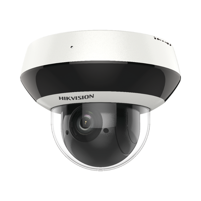 Mini PTZ IP 2 Megapixel / 4X Zoom / H.265+ / 20 mts IR EXIR / WDR / PoE / IK10 / Exterior IP66 / Ultra Baja Iluminación / Micrófono Integrado / PoE