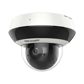Mini PTZ IP 2 Megapixel / 4X Zoom / H.265+ / 20 mts IR EXIR / WDR / PoE / IK10 / Exterior IP66 / Ultra Baja Iluminación / Micrófono Integrado / PoE
