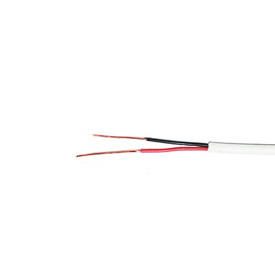 Retazo de Cable de 220 metros, Calibre 22 / 2 conductores, CCA, para aplicaciones de Alarma, Multifiliar