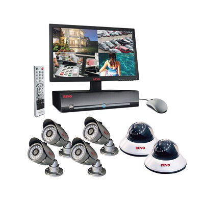 Kit DVR (8 Canales) + Monitor de LED’s 18.5”.
