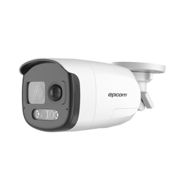 2MP / 1080p TVI Bullet / 24/7 Color image / 2.8 mm Lens / White Light 44 ft / Ourdoor IP67 / WDR 130dB / PIR Sensor / Built-in Microphone / Built-in Red-Blue Strobe  / Built-in Siren Speaker