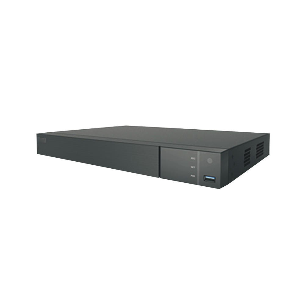 DVR 5MP / 16 Channels TURBOHD + 8 Channels IP / Support 2 Hard Disk / Video Output FULL HD / H.265 / AHD, TVI, CVBS, CVI / 8 Channels Audio / Audio by Coaxitron / Cloud Video Recording