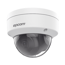 IP Dome 4 Megapixel / 2.8 mm Lens / 40 mts IR EXIR / IP67 / IK10 /  WDR 120 dB / PoE / Video analytics (False Alarm Filter) / Ultra Low Illumination / Audio Input and Output and Alarm