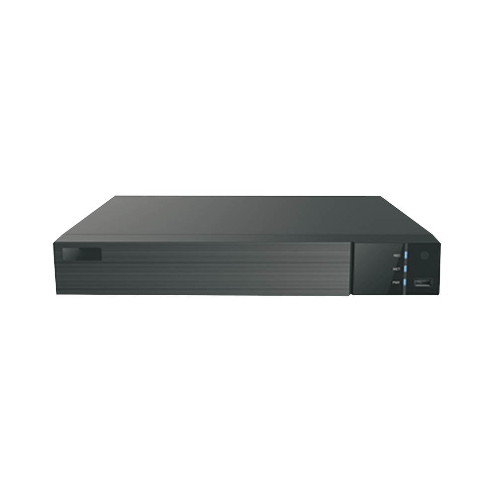 DVR 5MP / 8 Channels TURBOHD + 4 Channels IP / Support 1 Hard Disk / Video Outpout FULL HD / H.265 / AHD, TVI, CVBS, CVI / 8 Channels Audio / Audio by Coaxitron / Cloud Video Recording
