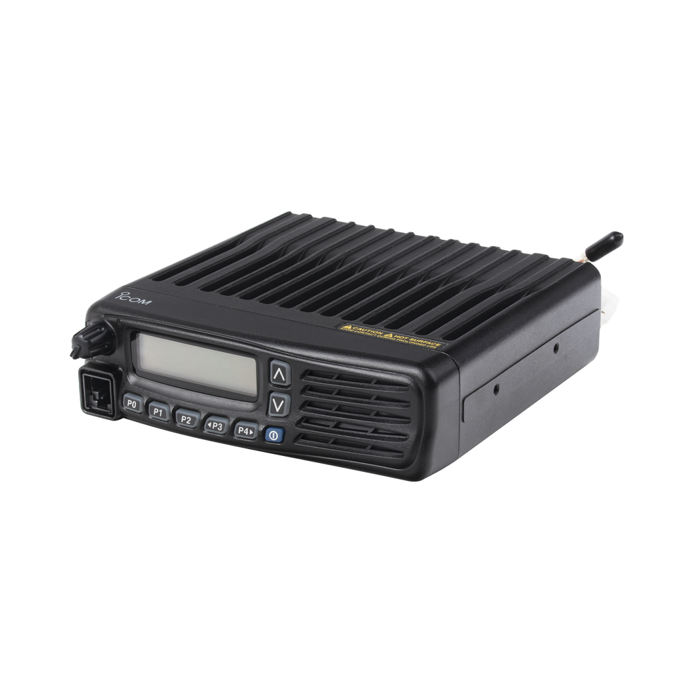 Mobile Radio, 512 Channels, VHF, 50 W, With Signaling MDC-1200, 136-174 MHz, with UT126H Card. Microphone, Power Cable and Mounting Bracket Included