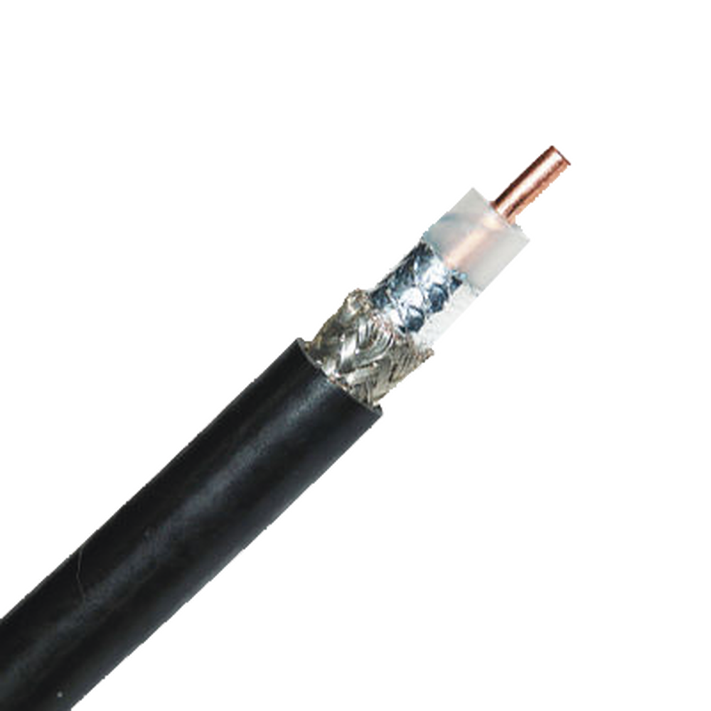 19 ft Coaxial Cable RG-8/U Type, 10 AWG Solid 0.108