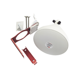 Antena Sectorial Simétrica de 30 °, 19 dBi, 4.9-6.5 GHz, Ideal para ambientes de alto ruido,  Tipo de conector N-Hembra, con montaje incluido