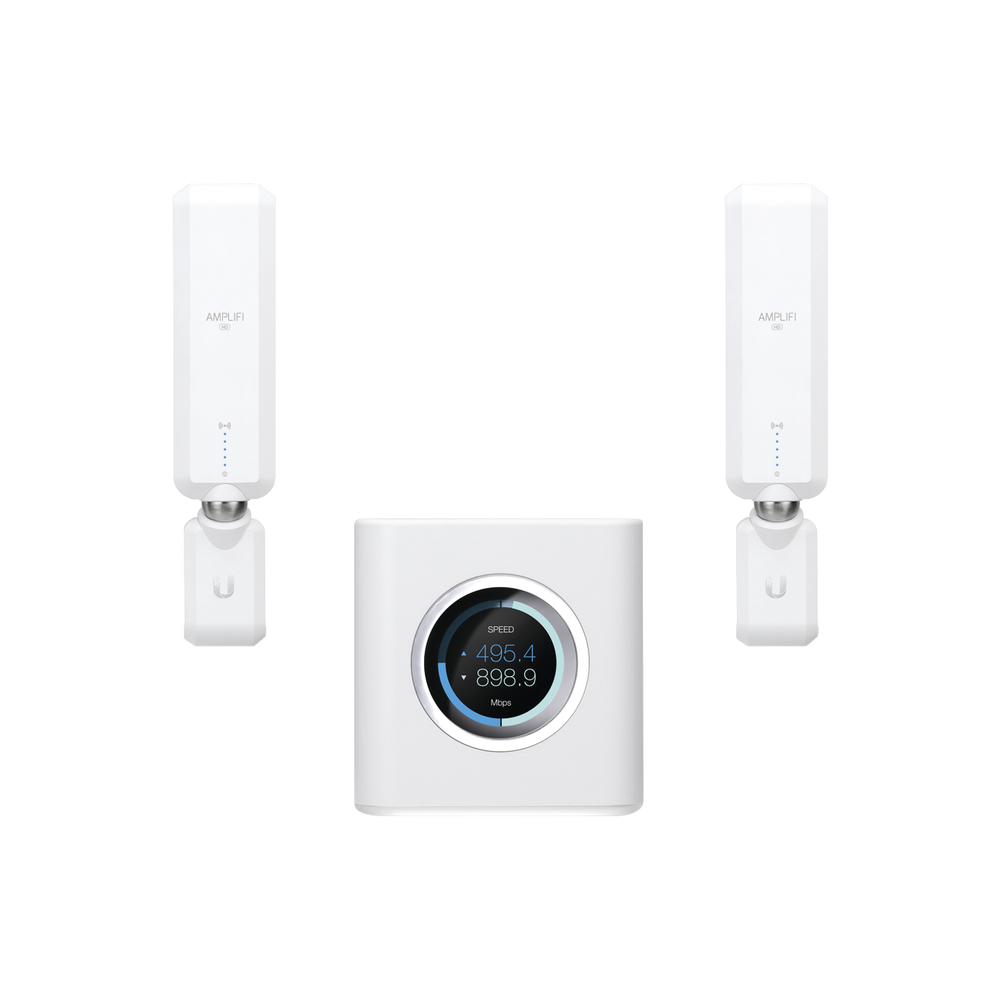 AmpliFi High Density Home Wi-Fi System with 1 x Router (AFi-R) and 2 x Mesh Points (AFi-P-HD) - US Versión