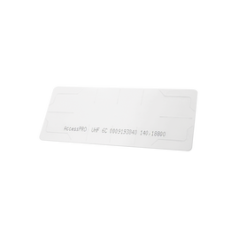 UHF TAG Adherible Tipo Etiqueta / EPC GEN 2 / Se Adhiere al Cristal del Vehículo / Compatible con Lectoras de Largo Alcance PRO12RF y PRO6RF