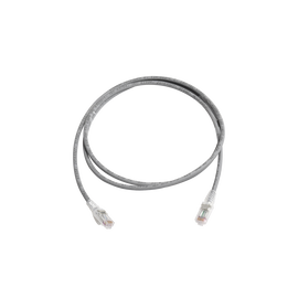 Patch Cord MC6 Modular Cat6 UTP, CM/LSOH1, 3ft, Color Gris