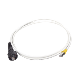 Patch Cord Reforzado Industrial (Ruggedized), Cat6A Blindado S/FTP, CM/LS0H, 5 Ft