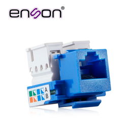 CONECTOR JACK ENSON ENS-JC5BL CAT5E COLOR AZUL A 90 GRADOS PONCHADO CON PINZAS Y CUBREPOLVO CONECTOR JACK ENSON ENS-JC5BL CAT5E COLOR AZUL A 90 GRADOS PONCHADO CON PINZAS Y CUBREPOLVO