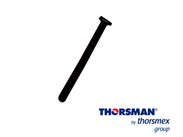 CINTHOS DE CONTACTO THORSMAN  150MM LARGO X12MM ANCHO 4300-02001 COLOR NEGRO, BOLSA 20PIEZAS, REUTILIZABLES, IDEALES PARA IDENTIFICAR, ORDENAR Y SUJETAR CONDUCTORES A CUALQUIER TIPO DE INSTALACIONES