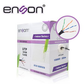 CABLE UTP CAT5E ENSON 12251B305 SERIE ECO CALIBE 24 AWG CCA BOBINA DE 305 METROS FORRO PVC COLOR NEGRO USO INTERIOR RECOMENDADO PARA TRANSMISION DE DATOS BASE 10,100 CABLE UTP CAT5E ENSON 12251B305 SERIE ECO CALIBE 24 AWG CCA BOBINA DE 305 METROS FORRO PVC COLOR NEGRO USO INTERIOR RECOMENDADO PARA TRANSMISION DE DATOS BASE 10,100